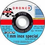 Отрезной круг по металлу универсальный DRONCO AS 60 T Inox, special express, Ø 115 мм, 1111240