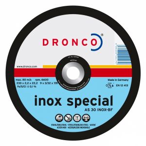 Отрезной круг по металлу универсальный DRONCO AS 30 Inox 1113906 ― DRONCO SHOP
