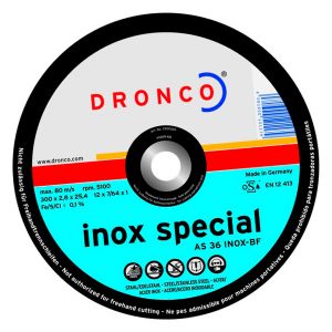 Отрезной круг по металлу универсальный DRONCO AS 36 Inox, Ø 300 мм, 2300920 ― DRONCO SHOP