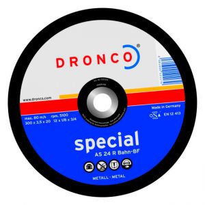 Отрезной круг по металлу, для уплотненных профилей  DRONCO AS 24 R BAHN  1351387 ― DRONCO SHOP